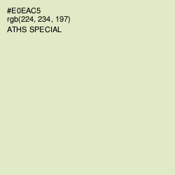 #E0EAC5 - Aths Special Color Image